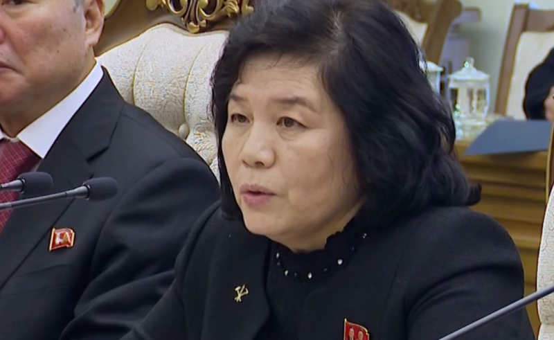 北<b>최선희</b> “G7 비핵화 성명, 강한 불만…<b>핵보유</b> 충실할 것”