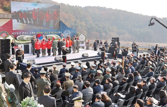 연평도 포격 15주년… “그분들 삶의 몫까지 뜨겁게 살아갈 것”