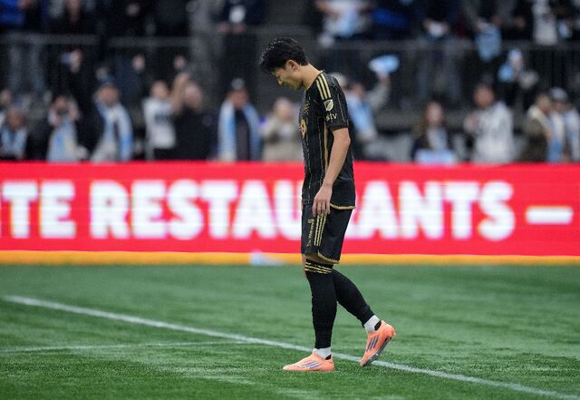 손흥민이 미국 첫 시즌을 마쳤다, 아쉽다는 표정으로