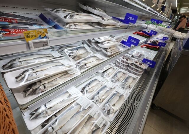 [포토] 생산량 줄자 몸값 뛰는 고등어