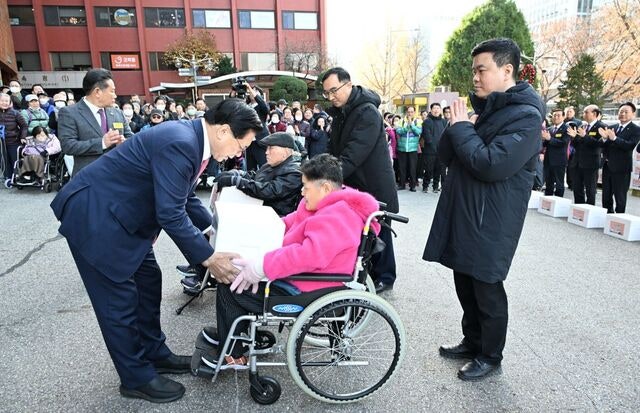 여의도순복음교회, 장애인 교구 950가정에 사랑의 김장