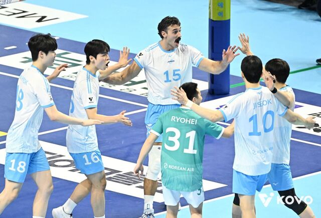 8연승 대한항공, 어디까지 날까… 공격도 수비도 완벽