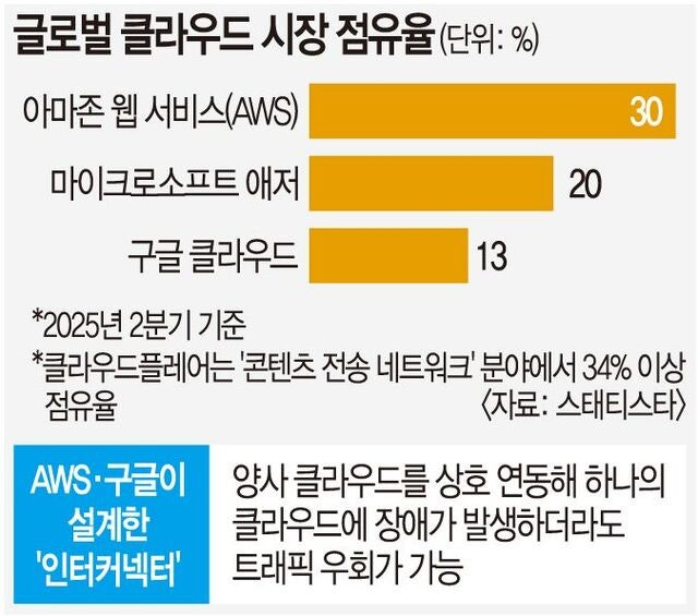 챗봇·지도·배달앱까지 한때 ‘먹통’…  잇단 오류에 ‘데이터 공동망’ 부상