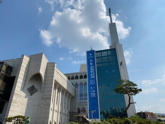 서울 강남구에 있는 광림교회 전경.이 교회는 박동찬 목사에게 신앙의 보금자리가 돼주었다.국민일보DB