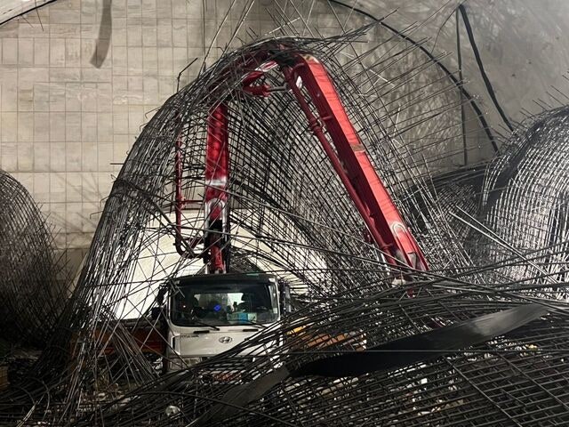 여의도 신안산선 공사 중 철근 무너져… 1명 숨져