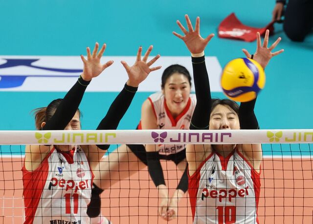 초반 돌풍 어디 가고 12경기서 1승…  페퍼, 국내 주포 부진 속 최하위 예감