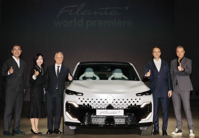 [포토] 르노코리아 플래그십 크로스오버 신모델 공개