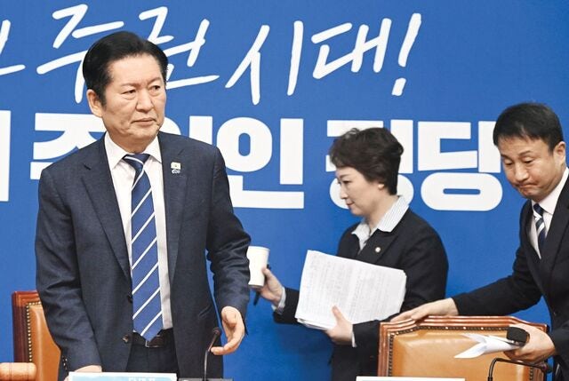 합당 불지피기 나선 정청래, 토론·전당원 여론조사 예고