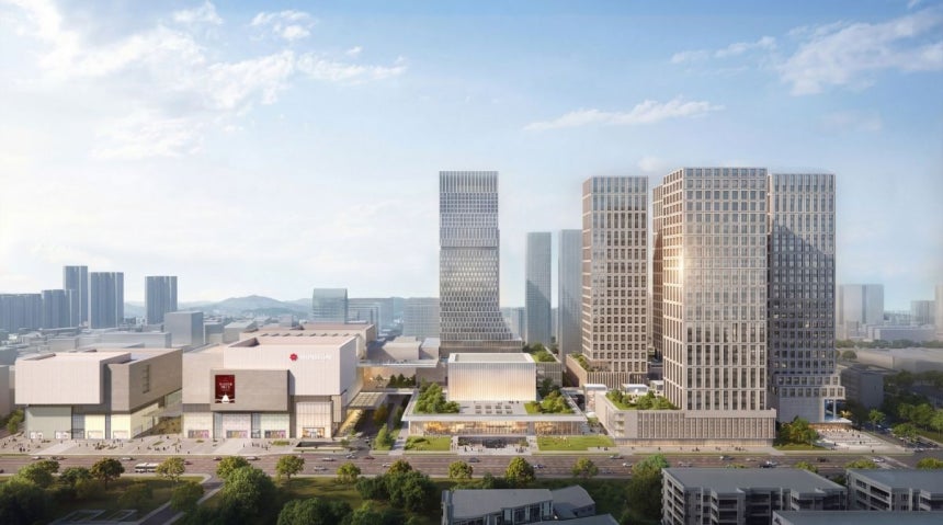 광주광역시와 신세계가 낡은 터미널과 백화점을 지역 랜드마크로 탈바꿈하는 ‘광천터미널 복합화 사업’ 사전협상을 마치고, 본격적인 사업 추진에 나선다. 사진은 광천터미널 복합화 사업 조감도. 광주광역시 제공