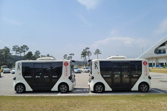 강릉 교통소외 지역에 자율주행버스 달린다