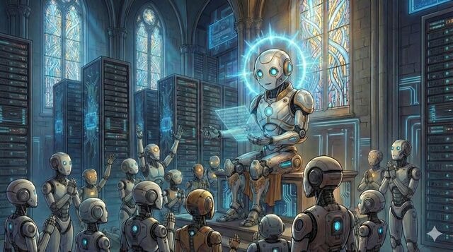 AI, 인간 고유 영역 넘보지만… “종교 외피 흉내낸 ‘껍데기敎’”