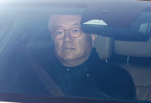 [포토] 정진석 ‘피의자 신분’ 경찰 특수본 출석