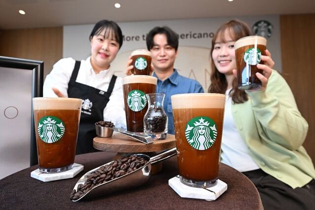 [포토] 스벅 에어로카노 세계 최초 출시