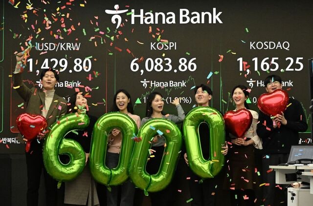 아찔한 상승… 상법 통과한 날 6000피 축포