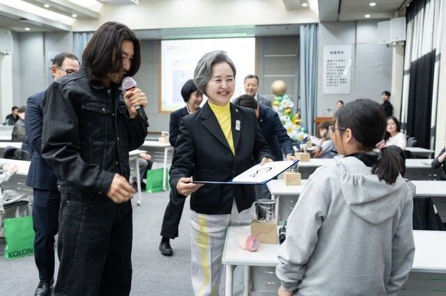 코오롱 어린이 드림캠프 개최… 초등학생 30명에게 장학금 지원