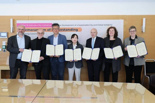부산시, ‘15분도시’ 원조 파리 소르본대학과 협약