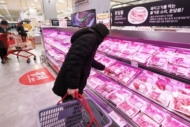 [포토] 3월 3일 ‘삼겹살데이’ 맞아 한돈 할인