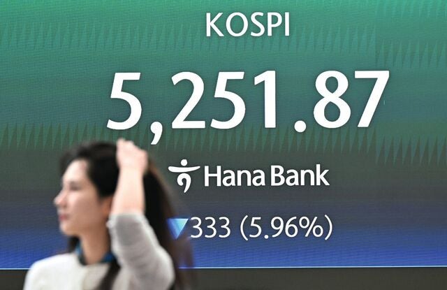 [포토] 다시 주저앉은 코스피