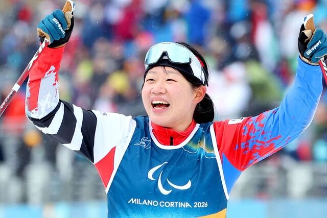 금메달 추가요… 패럴림픽 김윤지, 한국 선수 최초 ‘5개 메달’