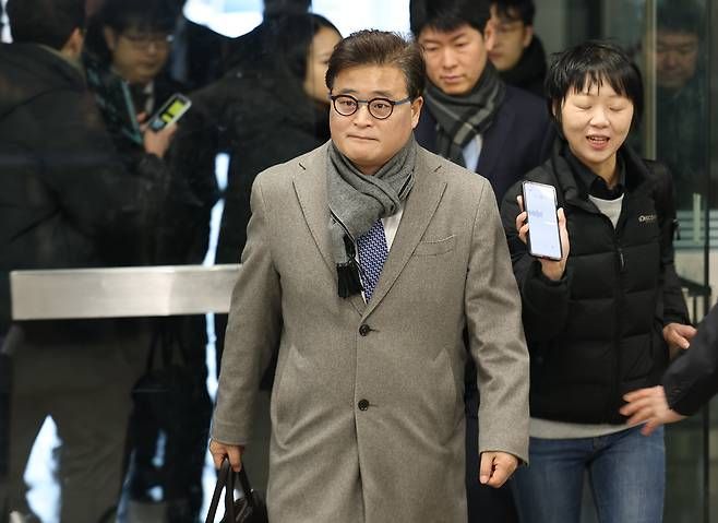 박억수 내란특검보가 지난 1월 13일 서울중앙지법에 들어가고 있다.연합뉴스