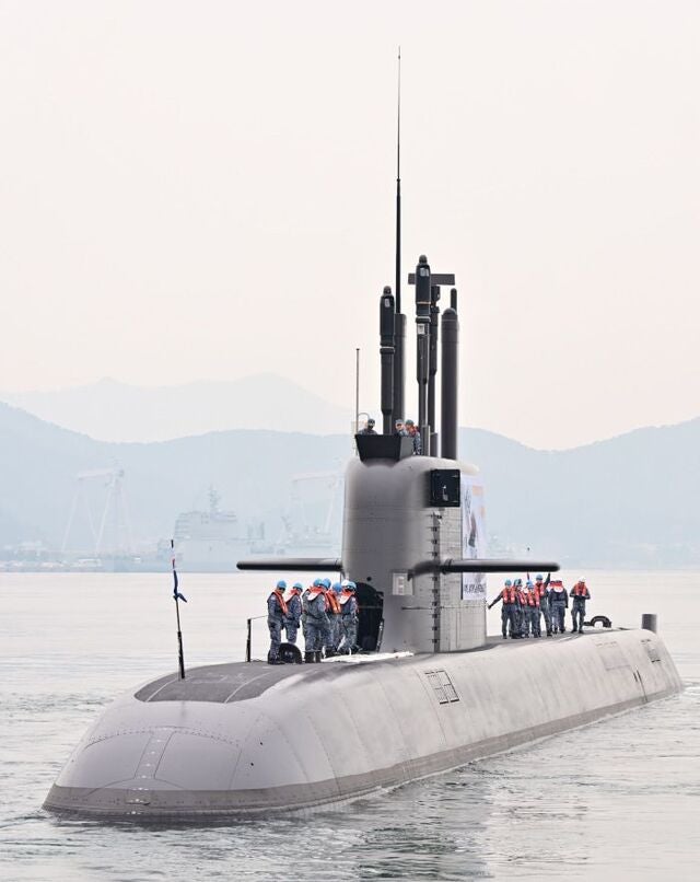 [포토] 도산안창호함, K잠수함 최초 태평양 횡단 대장정