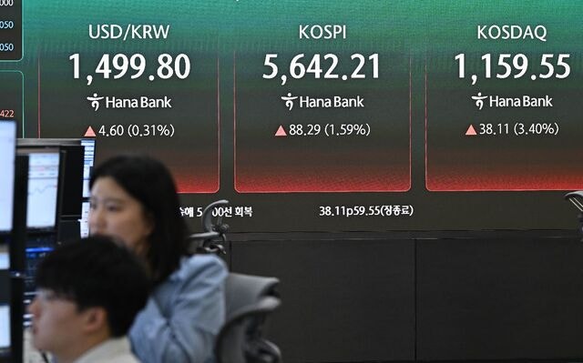 [포토] 종전 기대에 안도 랠리