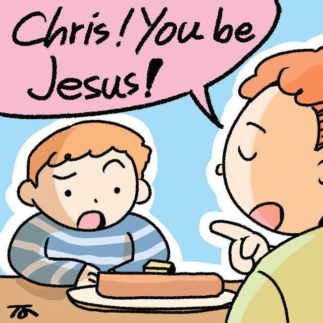 [인 잉글리시] 네가 예수님 해!