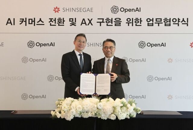 챗GPT로 검색·결제·배송까지… 신세계그룹, 오픈AI와 손잡는다