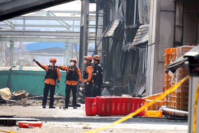 경찰 “대전 안전공업 화재경보기 누군가 껐다”