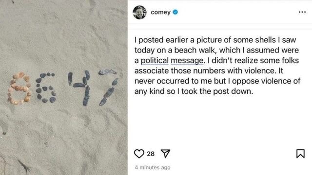 美 법무부, 1년 전 인스타 사진 트집잡아 FBI 전 국장 기소