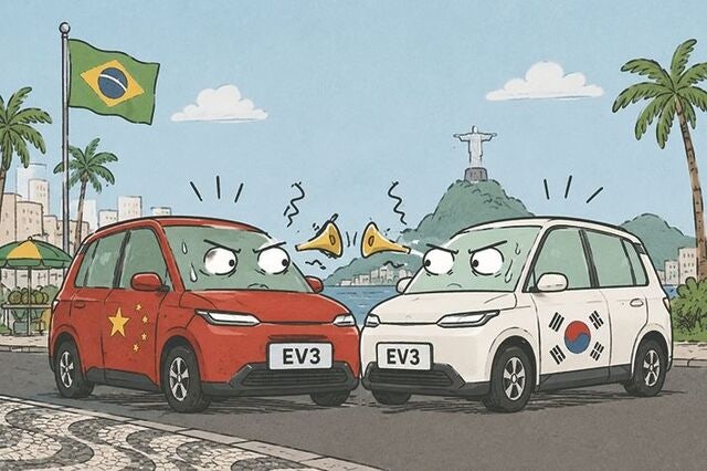 [Car스텔라] 브라질서 기아 EV3 이름 가로챈 중국 업체