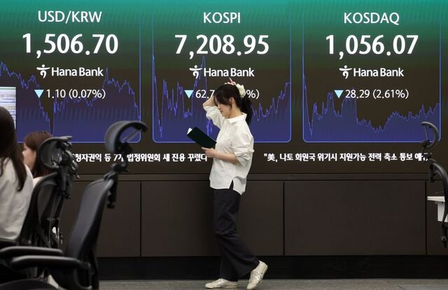 ‘팔천피 축포 나흘 만에…’ 칠천피·천스닥까지 아슬
