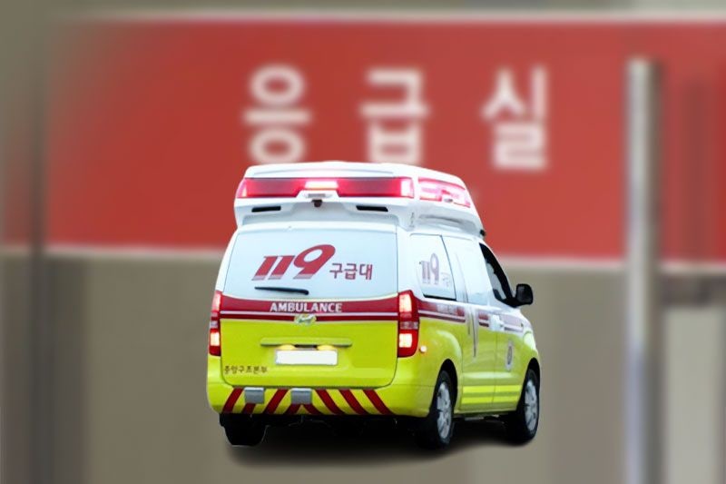 30대 남성, 잠실개표소 시위 현장서 흉기 위협하다 자해