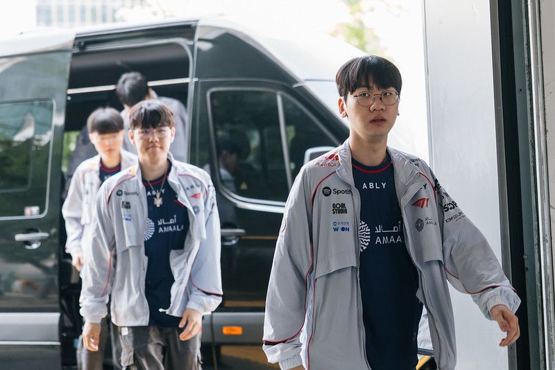 [여기는대전] T1, MSI 플레이-인 TL전 첫 세트서 대승