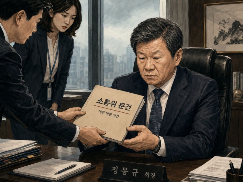 [단독] “정몽규 책임져야” 사퇴 발표 전 ‘레드팀’ 질타 있었다