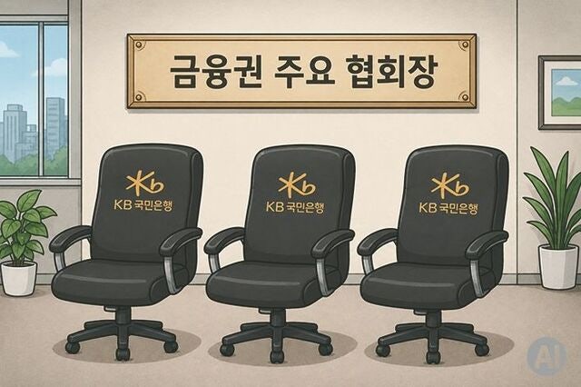 [금융뒷담] 차기 은행연합회장도 KB? 주요 금융협회장 ‘싹쓸이’ 주....