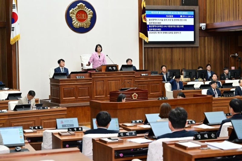 울산 시의회·시장 첫 간담회서 ‘유튜브 정치’ 설전