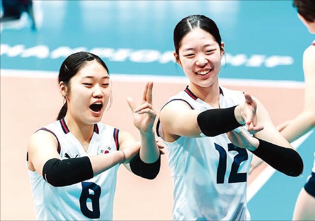 U-17 여자배구, 첫 세계무대서 무패행진