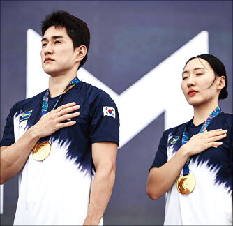 근대5종 금메달 합작…  아시안게임 ‘청신호’