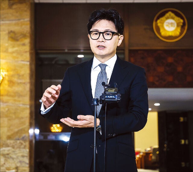 [포토] 법무장관 후보  자 저격하는 한동훈