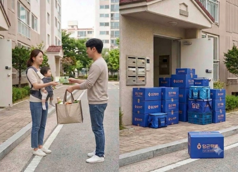 동네 달라도 ‘당근’… 택배로 받는 바로구매 서비스 확산