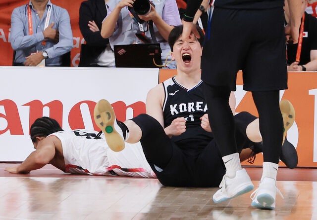 AG 남자<b>농구</b> 마줄스호, 일본 꺾고 조1위로 8강행
