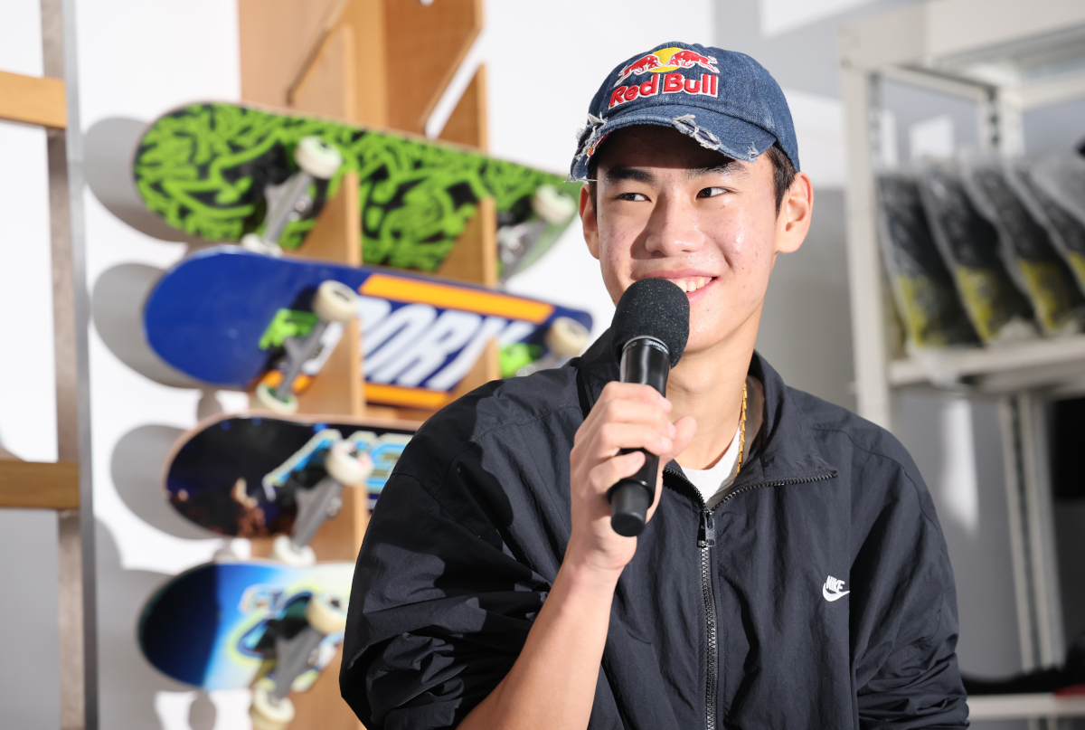 18세 보더 강준이 “LA올림픽에서 새 기술 성공시킬 것”