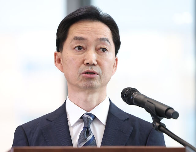 <b>김지용 중수청장</b>, <b>취임</b>식서 “부당한 압력에 흔들리지 않을 것”