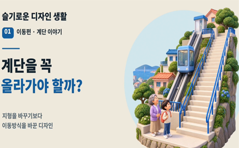부산의 계단·지하철이 디자인 교재로...생활 속 문제 해결 배운다 - 뉴스 썸네일 이미지