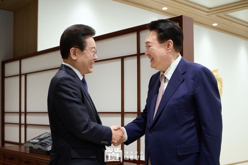 조선일보 논설실장 "尹, 이재명에 골프 회동 운운…어안이 벙벙" 