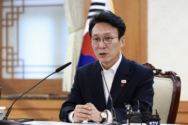 ▲김민석 국무총리가 지난 3일 발언하는 모습.ⓒ국무총리실