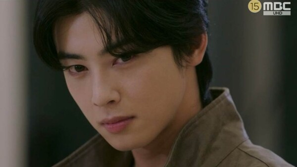 ▲MBC 드라마 '원더풀 월드'에 출연한 배우 차은우. 