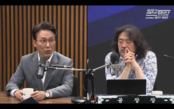 김민석, 김어준 방송 나와 "정청래 자기정치, 당 무거운 짐…보수 외연 확장"