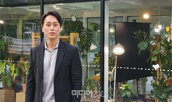 ▲박창규 제1대 JTBC노조위원장이 지난달 30일 서울 양천구 목동에서 미디어오늘과 인터뷰하는 모습.사진=박서연 기자